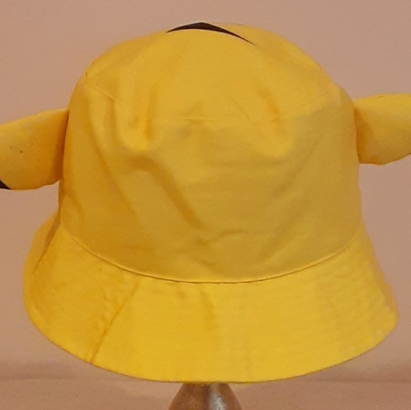 Pikachu Youth Summer Bucket Fishing Hat - Picture 2 of 2